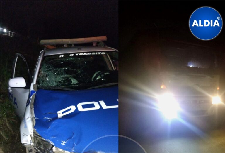 Mocache/Quevedo: Un patrullero resultó afectado tras persecución policial por el robo de un camión