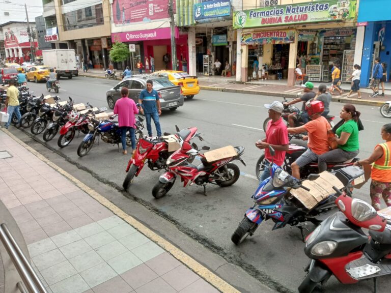 El 60% del parque automotor en Quevedo está ocupado por motocicletas