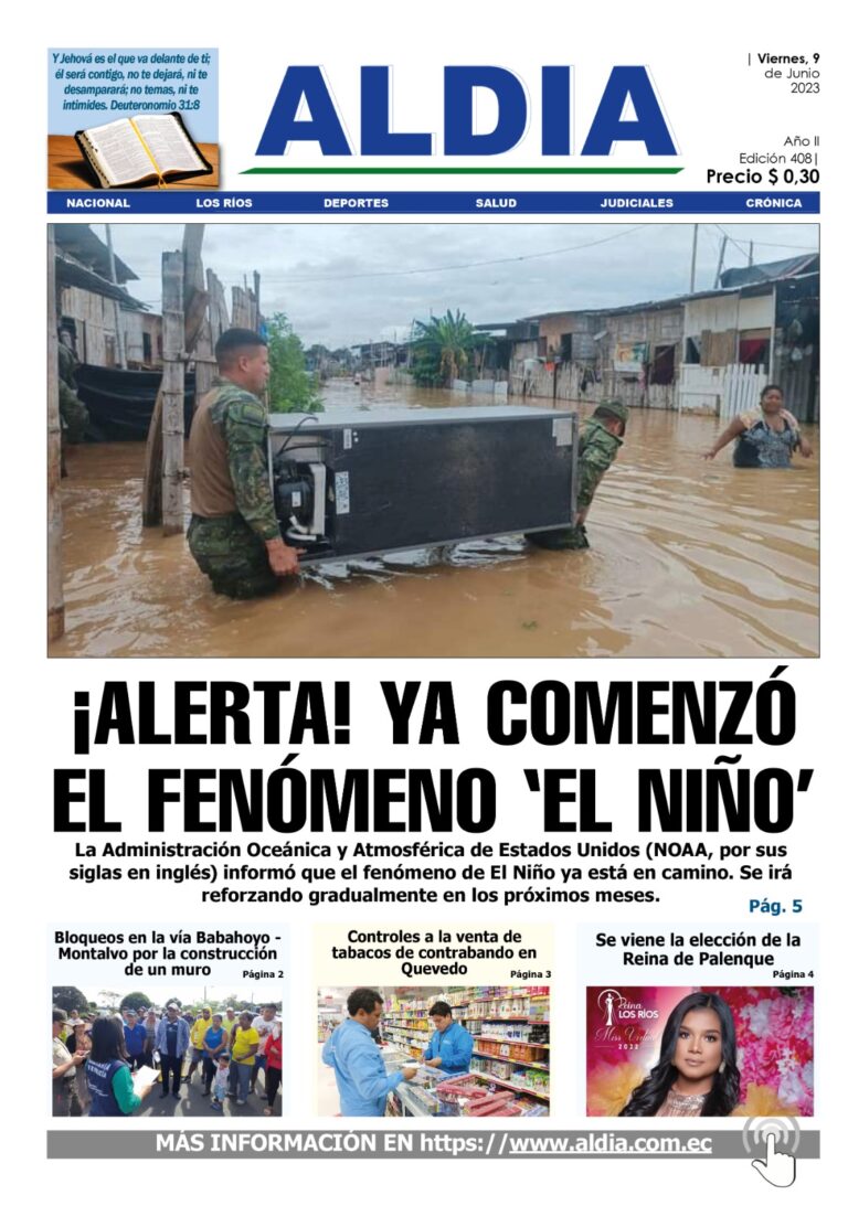Edición del 9 de junio del 2023: ¡Alerta! Ya comenzó el fenómeno El Niño