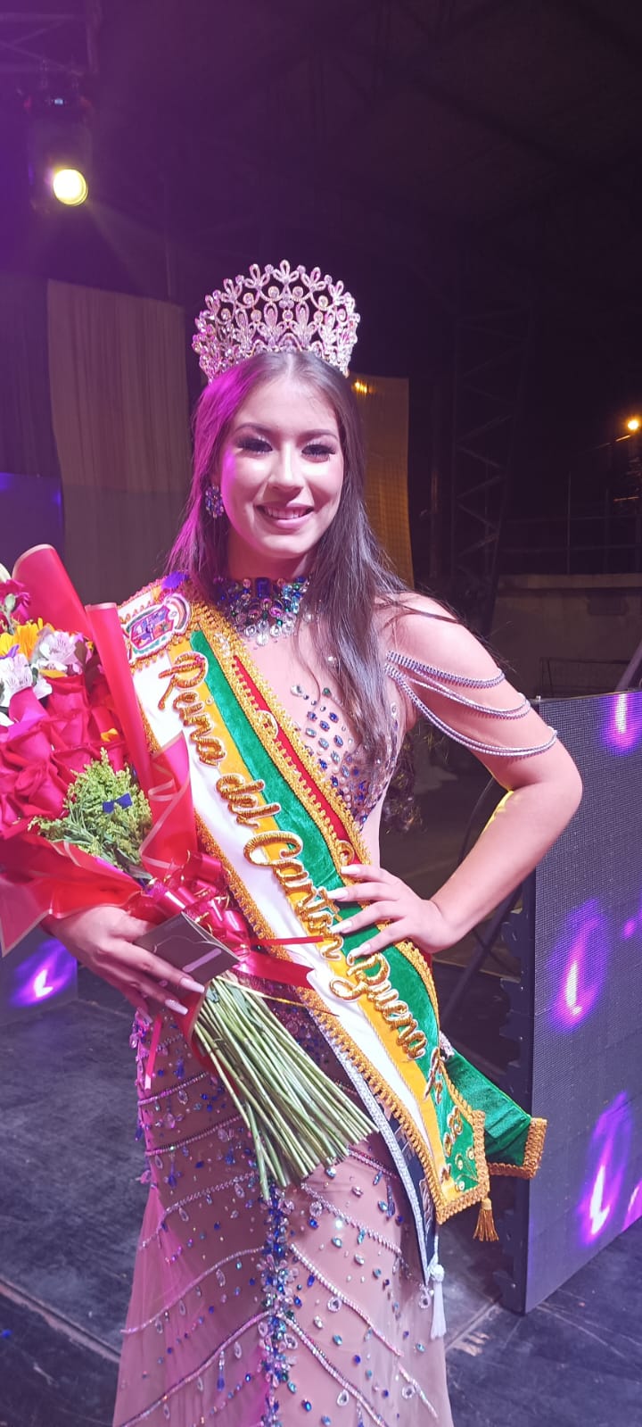 Brithany Maily Cantos Andrade es la reina de Buena Fe 2023