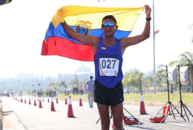 Daniel Pintado trajo para Ecuador la Medalla de Plata del mundial de atletismo