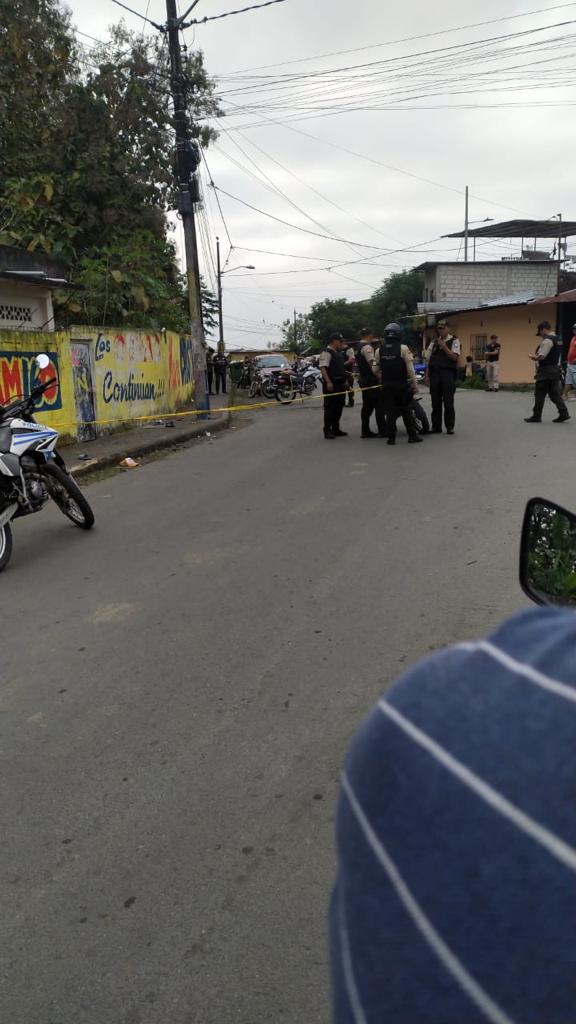 Mocache: Balacera deja dos muertos y un herido en el barrio Las Palmas