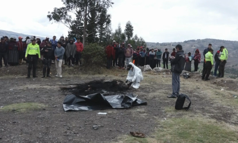 Presunto extorsionador que fue quemado en Guamote era de Los Ríos