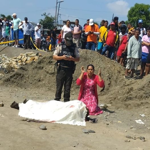 Madre oró por el alma de su hijo asesinado en Babahoyo