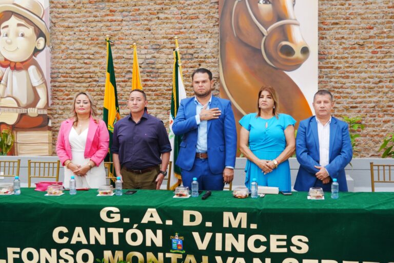 El alcalde de Vinces, Alfonso Montalván, oficializó entrega de un renovado Castillo Patrimonial