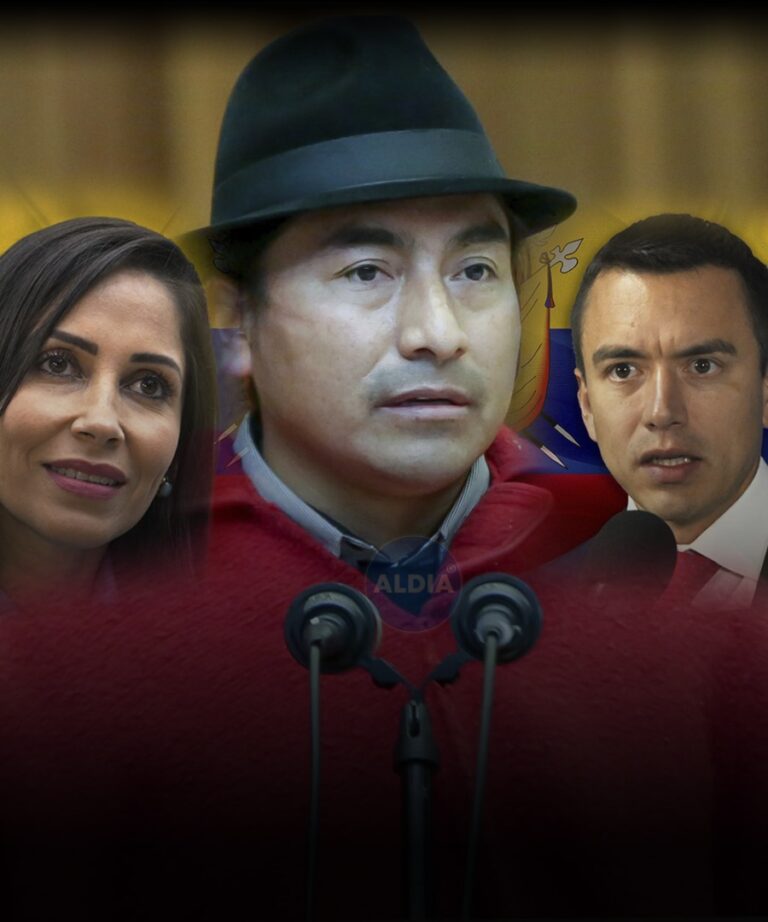 ¿Luisa o Noboa? Leonidas Iza tiene que decidir un voto clave en la segunda vuelta