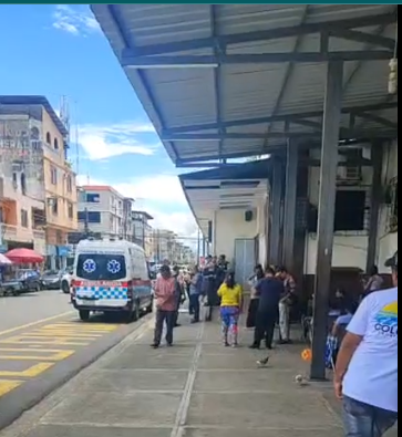 Hombre baleado en el redondel de El Salto, Babahoyo