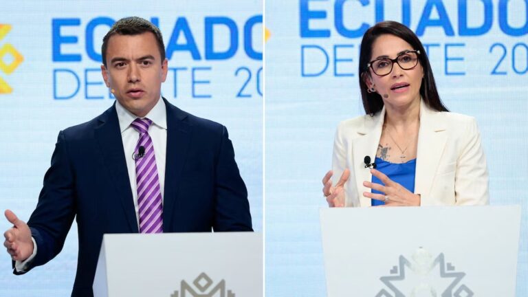 CNE confirma resultados definitivos de la primera vuelta: Noboa supera a Luisa González por 16 mil votos