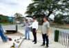 Alcalde Alfonso Montalván recorrió la obra de regeneración urbana en el acceso principal a Vinces